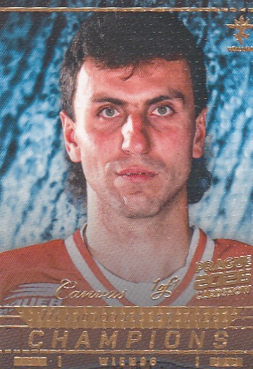 KUČERA Jiří WIEN 96 Real Cards 2025/2026 Memories Of The Champions MCH-11 EXPO Canvas Gold 1of1