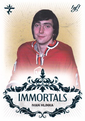HLINKA Ivan Real Cards 2025/2026 Immortals č. 9 Turquoise 1of1