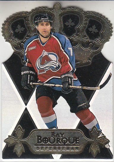 BOURQUE Ray Pacific 2000/2001 Gold Crown Die-Cuts č. 7