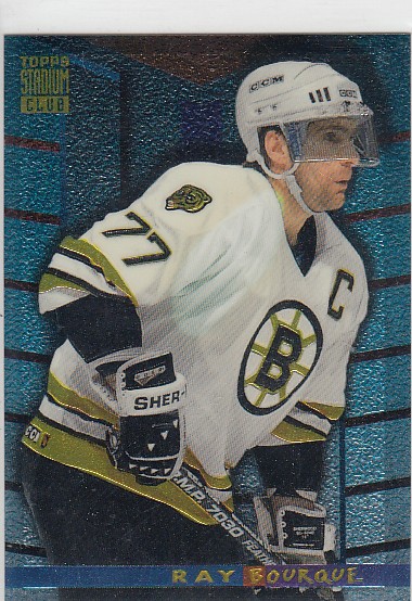 BOURQUE Ray Stadium Club 1994/1995 Finest č. 8