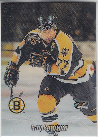 BOURQUE Ray Stadium Club Chrome 1999/2000 č. 5 Refractor
