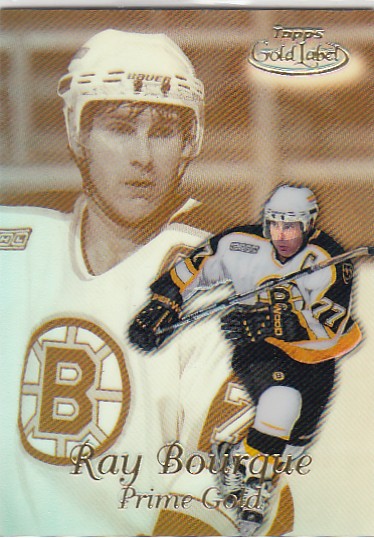 BOURQUE Ray Topps Gold Label 1999/2000 Prime Gold PG9
