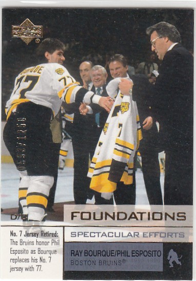 BOURQUE Ray UD Foundations 2002/2003 č. 118 /1250