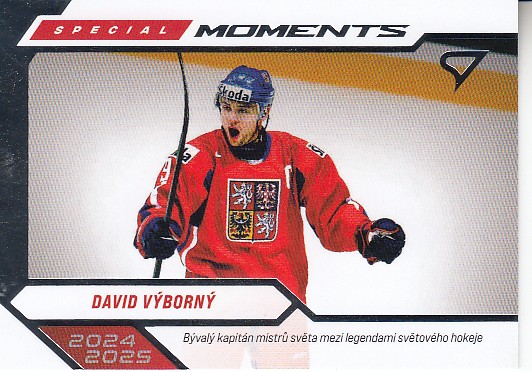 VÝBORNÝ David SportZoo Hokejové Česko 2026 Special Moments SM-26