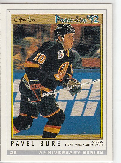 BURE Pavel OPC Premier 1992/1993 25th Anniversary č. 67