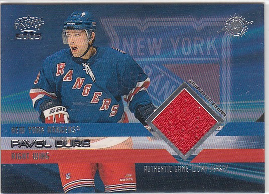BURE Pavel Pacific 2004/2005 Authentic Game-Worn Jersey č. 22 /750