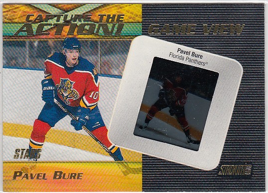 BURE Pavel Stadium Club 1999/2000 Capture the Action! Game View CAG18 /100