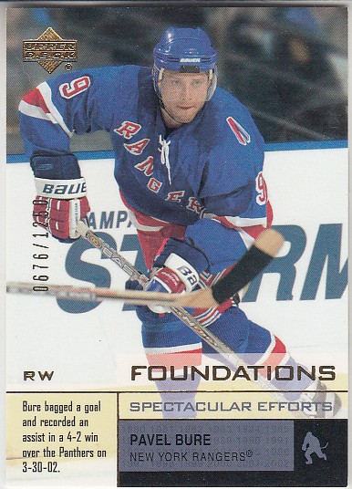 BURE Pavel UD Foundations 2002/2003 č. 154 /1250