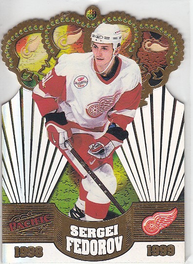FEDOROV Sergei Pacific 1998/1999 Gold Crown Die-Cuts č. 13