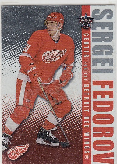 FEDOROV Sergei Pacific Vanguard 2002/2003 č. 35 LTD /450