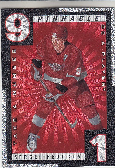 FEDOROV Sergei Pinnacle BAP 1996/1997 Take a Numbers TN5