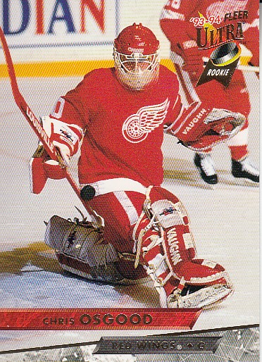 OSGOOD Chris Fleer Ultra 1993/1994 č. 308 Rookie