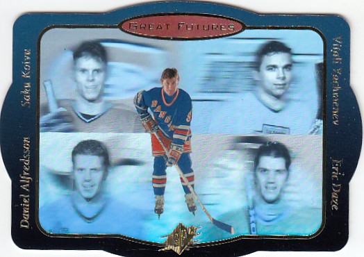 GRETZKY Wayne KOIVU ALFREDSSON YACHMENEV DAZE UD SPx 1996/1997 Great Futures GF1