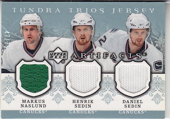 SEDIN Daniel SEDIN Henrik NÄSLUND Markus UD Artifacts 2007/2008 Tundra Trios Jersey T3-NSS /75