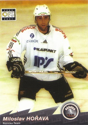 HOŘAVA Miloslav OFS 2000/2001 č. 400
