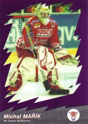 MAŘÍK Michal OFS 2000/2001 Star Fialová č. 15