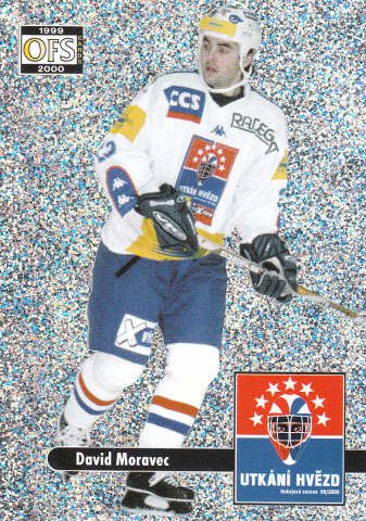 MORAVEC David OFS 1999/2000 č. 521 Stříbrná perleť
