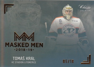 KRÁL Tomáš OFS Classic CL 2018/2019 Masked Men č. 22 Rainbow /18