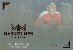 KŮDELA Hynek OFS Classic CL 2018/2019 Masked Men č. 31 Rainbow /18