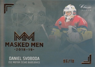 SVOBODA Daniel OFS Classic CL 2018/2019 Masked Men č. 7 Rainbow /18