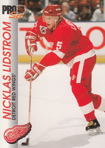 LIDSTROM Nicklas Pro Set 1992/1993 č. 42