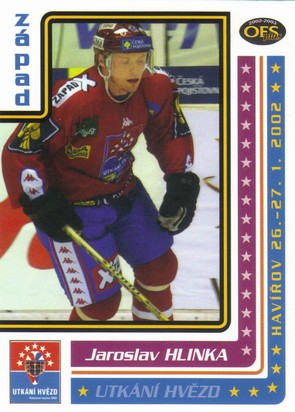 HLINKA Jaroslav OFS 2002/2003 Utkání hvězd H27