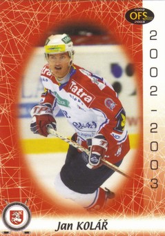 KOLÁŘ Jan OFS 2002/2003 č. 217