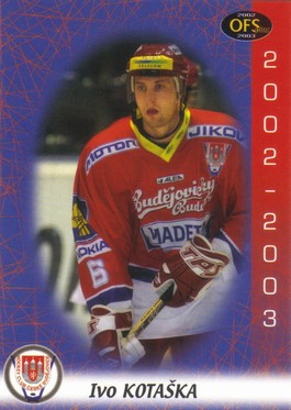 KOTAŠKA Ivo OFS 2002/2003 č. 176