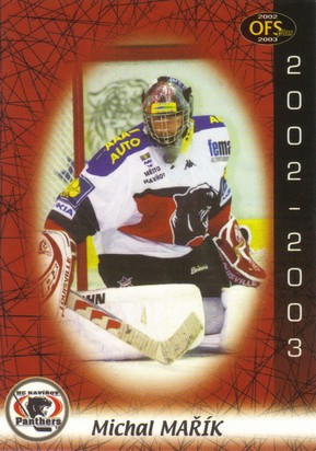 MAŘÍK Michal OFS 2002/2003 č. 138