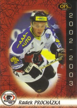 PROCHÁZKA Radek OFS 2002/2003 č. 141