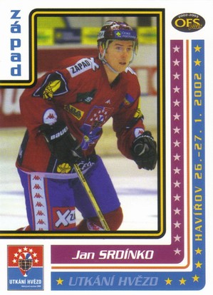 SRDÍNKO Jan OFS 2002/2003 Utkání hvězd H35