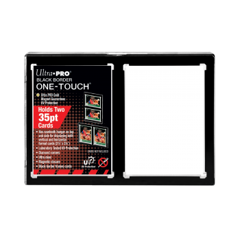 One Touch Magnetic Holder Ultra Pro 35PT Black Border na 2 karty