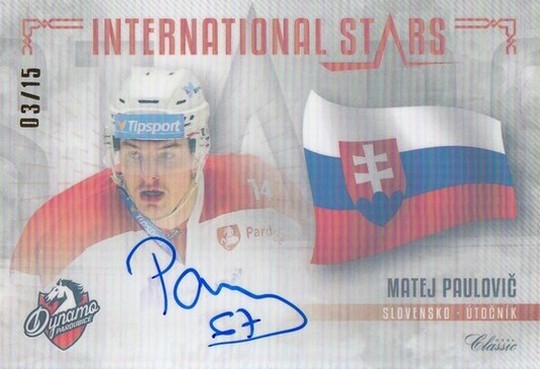 PAULOVIČ Matej OFS Classic 2020/2021 International Stars 19/20 IS-MPA Signature /15