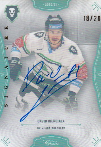 CIENCIALA David OFS Classic 2020/2021 č. 242 Rainbow Signature /20