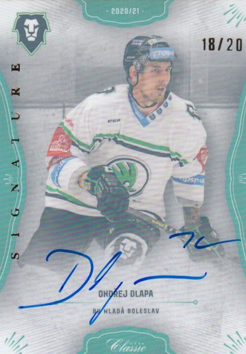 DLAPA Ondřej OFS Classic 2020/2021 č. 241 Rainbow Signature /20