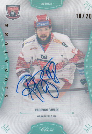 PAVLÍK Radovan OFS Classic 2020/2021 č. 230 Rainbow Signature /20