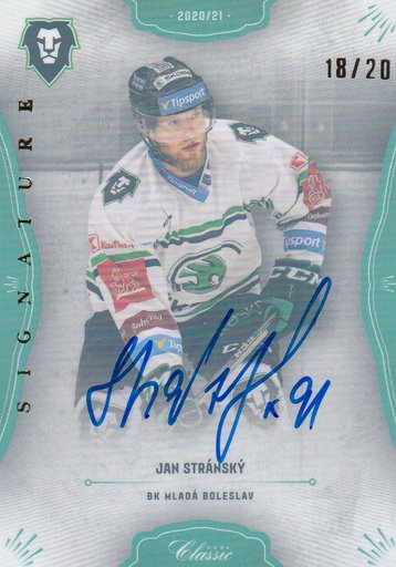 STRÁNSKÝ Jan OFS Classic 2020/2021 č. 244 Rainbow Signature /20