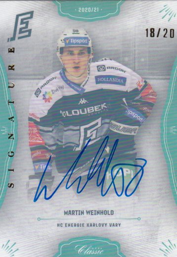 WEINHOLD Martin OFS Classic 2020/2021 č. 273 Rainbow Signature /20