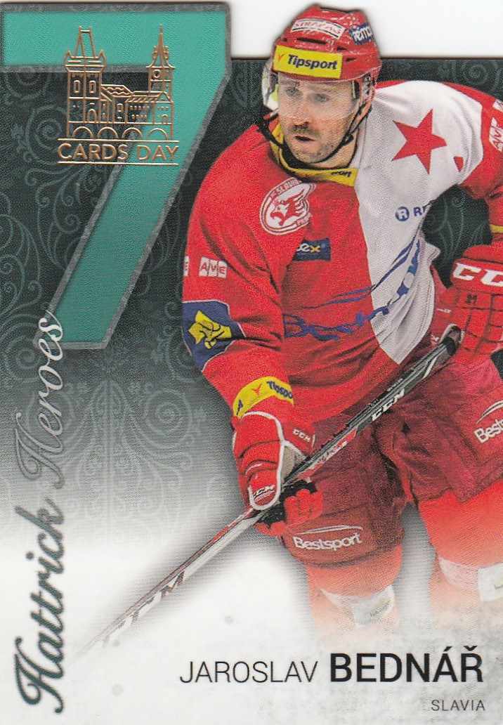 BEDNÁŘ Jaroslav OFS Classic 2020/2021 Hattrick Heroes 17/18 Cards Day Praha HH-4