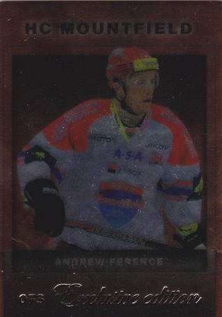 FERENCE Andrew OFS Exclusive 2012/2013 č. 77 Gold Parallel /40