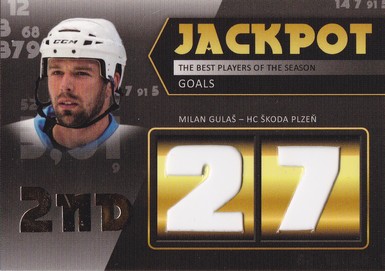 GULAŠ Milan OFS Exclusive 2012/2013 Jackpot Goals č. 2 /100