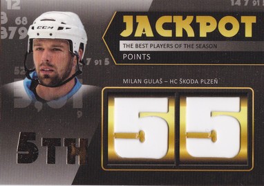 GULAŠ Milan OFS Exclusive 2012/2013 Jackpot Points č. 5 /100
