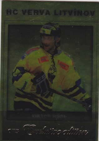 HÜBL Viktor OFS Exclusive 2012/2013 č. 18 Gold Parallel /40