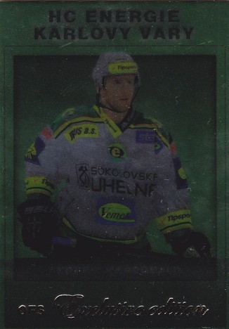 MACDONALD Andrew OFS Exclusive 2012/2013 č. 39 Gold Parallel /40