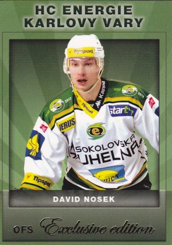 NOSEK David OFS Exclusive 2012/2013 č. 79