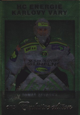 ZÁVORKA Tomáš OFS Exclusive 2012/2013 č. 37 Gold Parallel /40