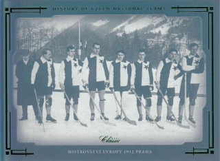 ME 1912 Praha OFS Classic The Final Series History of Czech National Teams HCNT-03 Emerald /20