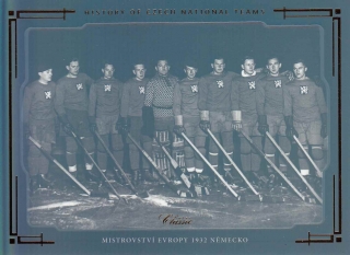 ME 1932 Německo OFS Classic The Final Series History of Czech National Teams HCNT-09 Cooper /15