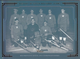 ME 1933 ČSR OFS Classic The Final Series History of Czech National Teams HCNT-10 Cooper /15