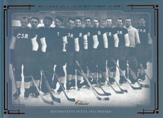 MS 1931 Polsko OFS Classic The Final Series History of Czech National Teams HCNT-08 Cooper /15
